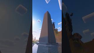 Minecraft Cobblestone Tower (はいよろこんで) #shorts