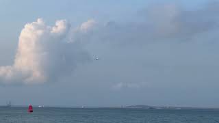 FedEx MD-11 arriving at Singapore Changi Airport