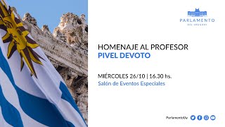 Homenaje a Pivel Devoto.