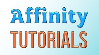 Achieve a stunning glossy text effect within a matter of seconds using Affinity Photo