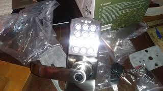 Homgeek Ali electronic lock unboxing and review China