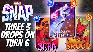 The STRONGEST Silver Surfer Archetype | Sera Surfer | Marvel Snap | DeckBreakdown + Gameplay