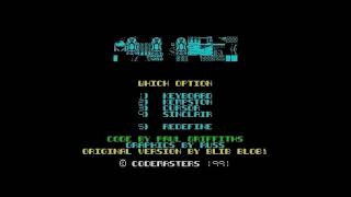 Mean Machine - ZX Spectrum - Recovered From PDS Source Code