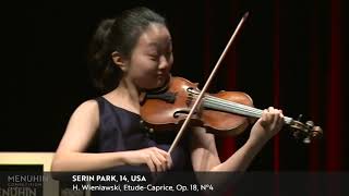 Serin Park performs Wieniawski's Etude-Caprice Op. 18, No. 4