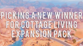 THE SIMS 4 COTTAGE LIVING EXPANSION PACK NEW WINNER! #EAPartner