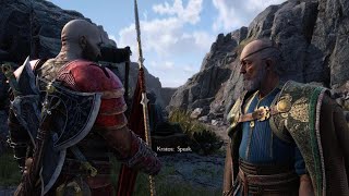 Odin and Kratos having a nice talk