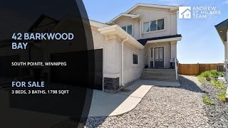 House for Sale | 42 Barkwood Bay | South Pointe, Winnipeg