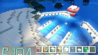 Minecraft tutorial come costruire un porto gianky gk104 part 1