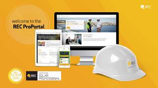 REC ProPortal, get a tour of the features and functions of this platform for installers