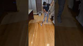 Como aplicar poliuretano #tips #flooring #home #hardwoodflooring #diy #flooringideas #wood #diy