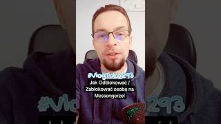 Jak Zablokować / Odblokować Osobę na Messengerze?#Messenger #PanieWojciu #Tutorial #FacebookTips