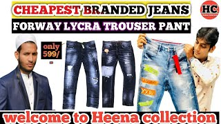 Branded Copy Jeans|Forway Lycra Trouser,Retail|First Copy Jeans|Heena Collection