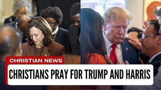 Christians Pray For Donald Trump And Kamala Harris Before Debate