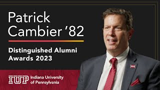 Patrick Cambier ’82: Distinguished Alumni Awards 2023