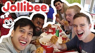 AMERICANS EAT JOLLIBEE :: FILIPINO FOOD TASTE TEST