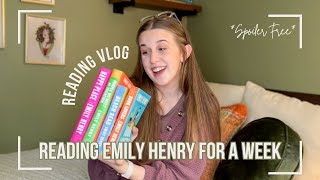 Reading Emily Henry Books for a Week | First Time Reading | Spoiler Free