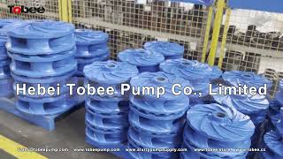 Tobee® 4x3， 6x4， 8x6 pump impellers