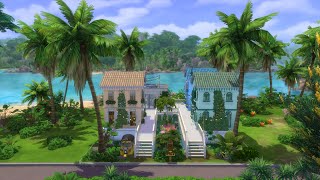 Waterfront Rental | Sims 4 For Rent Speed build | No CC