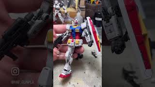 RX78-2.0 Real Grade model kit, raw plastic #gunplamodeler #gunplamodel #gunpla #gunplabuilders