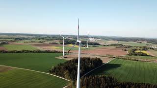 Windkraftanlagen bei Deining