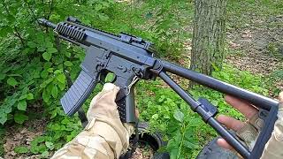 Игрушечный HK 417 автомат премиум класса. Heckler & Koch 417 Топовая игрушка на пластиковых шариках