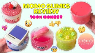 $100 MOMO SLIMES REVIEW! 💖 100% Honest Famous Slime Shop Review!