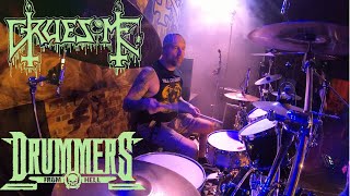 GRUESOME-Frailty.-Gus Rios  Live in  Poland 2024 (Drum Cam)