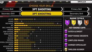 Leak NBA 2k18 sharpshooter and shot creater All Badge