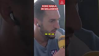 Koke sobre Gallagher: "Nos va a dar mucho" #atleticomadrid #gallagher #shorts #koke #entrevista