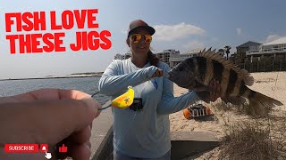 JIG FISHING with LIVE SHRIMP for FISH with TEETH