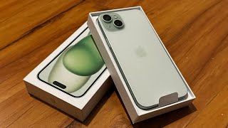 Unboxing IPhone 15 plus(Green) ASMR