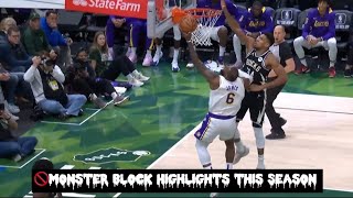 NBA Monster Block This Season Block Party Highlights😱🥶🏀