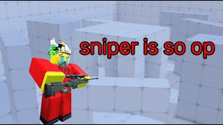 using sniper in roblox rivals #robloxrivals #sniperrivals