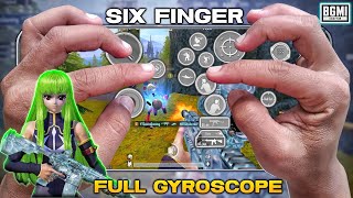 6 FINGER FULL GYRO HANDCAM | BGMI/PUBG MOBILE