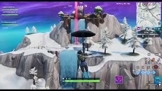 Fortnite Fortbyte #61 - Accessible by using sunbird spray on frosen waterfall