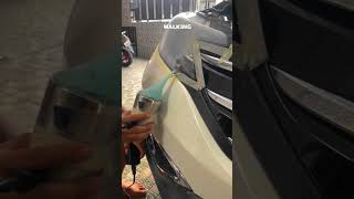 Proses poles nano burn honda crv #shorts