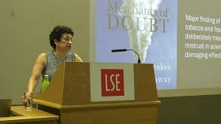 Why trust science? A talk by Professor Naomi Oreskes