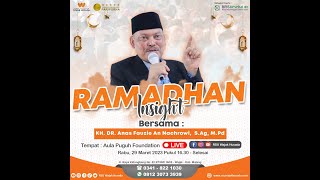 Ramadhan Insight RSU Wajak Husada 1444 H bersama KH. DR. Anas Fauzie, 29 Maret 2023