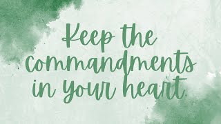 Keep the commandments in your heart | #Shorts | 4 September 2022