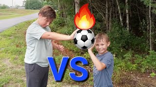 ⚽️🤨 Soccer Brother Battle #4 Family Fued 🎶 Into Battle by lemon music studio