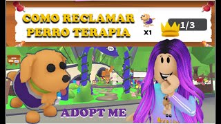 COMO CONSEGUIR✅ PERROS DE TERAPIA🐕GRATIS ILIMITADOS✨tutorial en adopt me roblox