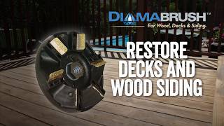 Diamabrush for Wood, Decks, and Siding - Tool Features