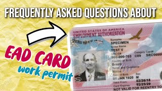 HOW MANY MONTHS DOES IT TAKE TO GET THE EAD CARD IN AMERICA | Adjustment of Status Update