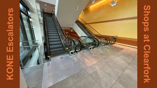 KONE Escalators at the Orange Garage Shops at Cleafork Forth Worth, TX