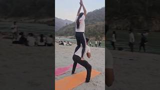 Duo #viral #trending #challenge #new #art #acrobatics #yoga #workout #trendingshorts #acro #girl