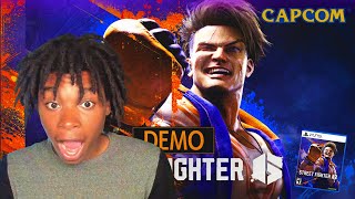 THIS GAME IS AWESOME!! | Street Fighter 6 Demo Gameplay/Trailer | PS5