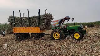 20 year John Deere 55 HP ❤️ //🔥 Sugarcane load John Deere 5310