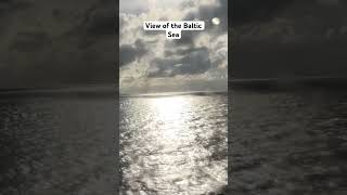 A perfect view of the Baltic Sea