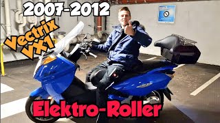 Vectrix VX1 - Elektro-Roller schon damals Top! - Mit Gasgriff-Reku !