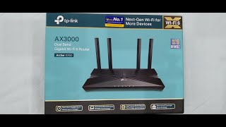 TP-LINK Archer AX50 ROUTER (unboxing) |  TP-LINK AX3000 Gigabit WIFI-6 Router #router #tplinkrouter